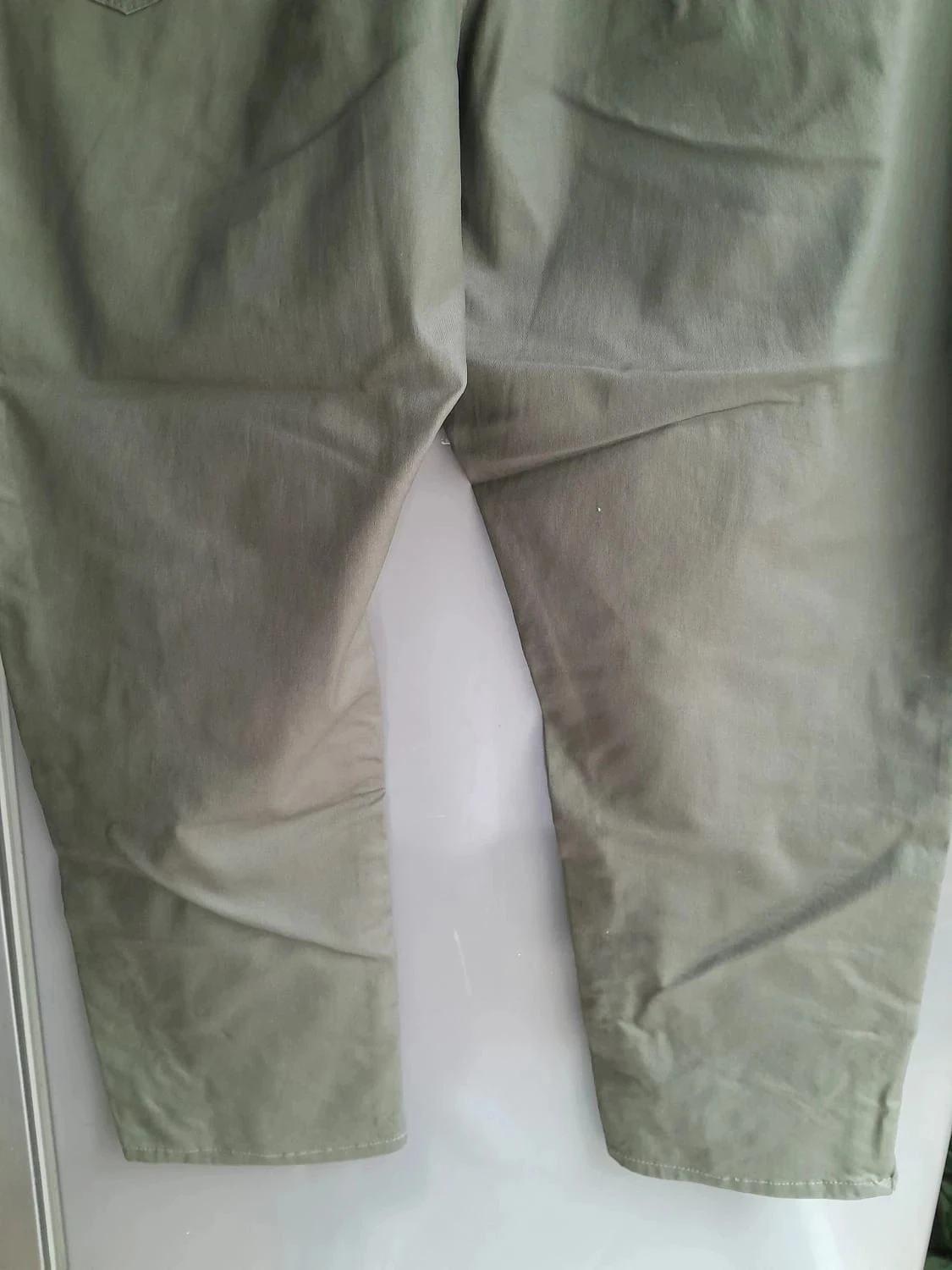 Calça cor camuflagem, algodão encerado, tamanho 50, Marca Blanche Porte – photo 9